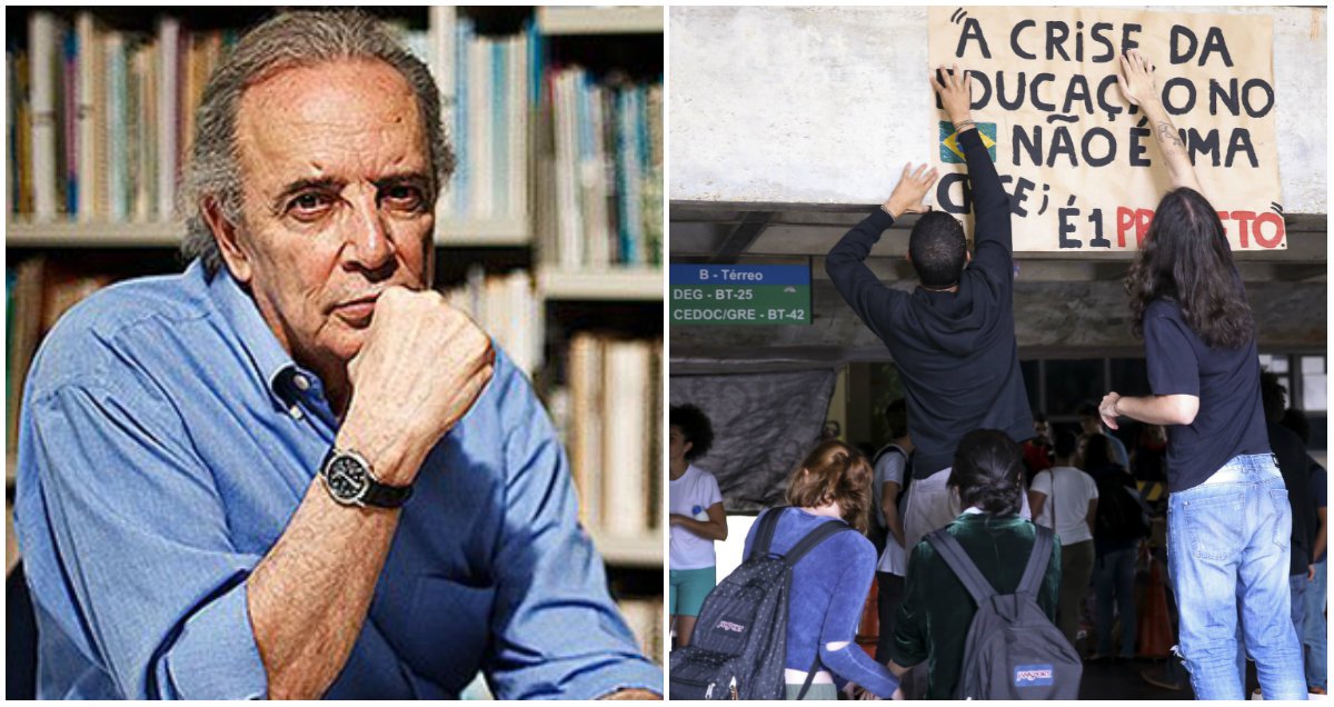 Para o jornalista Janio de Freitas, o movimento dos estudantes em todo o País vai resistir "caso o governo não admita que cometeu um ato de autoritarismo, com a imposição de uma alegada 'reforma do ensino' sem a discutir sequer com uma das várias partes diretamente envolvidas no assunto"; ele critica ainda a "indiferença" do governador Geraldo Alckmin, que deseja a presidência: "A cada episódio de sua PM ditatorialesca, Alckmin comparece com suas falazinhas de bom moço"