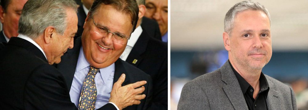 Jornalista José Roberto de Toledo destaca a "dificuldade" de Michel Temer em agir contra Geddel Vieira Lima, por sua ligação com o ministro "sobreviver há duas décadas", e prevê que "a atitude que Temer vier a tomar não terá repercussões apenas sobre Geddel"; "Ela servirá de precedente para toda a Turma do Pudim. Se o presidente entregar a cabeça do parceiro de confraria, os outros confrades saberão que, amanhã, dependendo das circunstâncias, pode ser a deles"