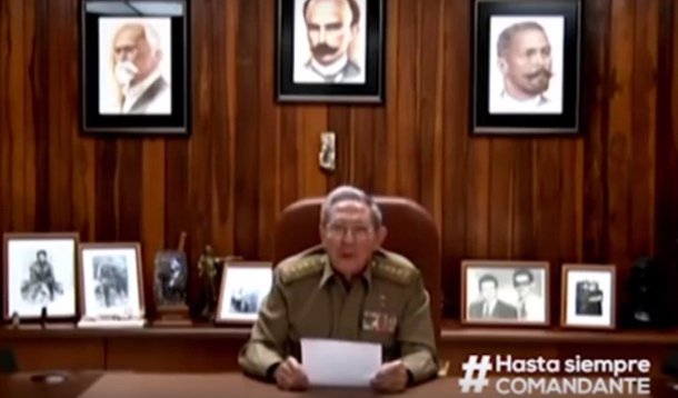 Presidente de Cuba anunciou morte do líder da Revolução Cubana na noite de sexta-feira, 25, madrugada de sábado, 26 no Brasil; assista ao vídeo e leia íntegra do comunicado