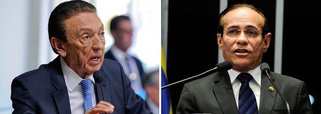 A bancada maranhense no Senado Federal teve comportamento diferente na votação da PEC que congela gastos públicos pelos próximos 20 anos; Edison Lobão (PMDB) e Pinto Itamaraty (PSDB) votaram com o governo; o senador João Alberto (PMDB) preferiu não comparecer à sessão; veja a lista completa dos senadores que votaram contra e dos que votaram a favor