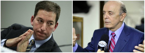 Texto no portal The Intercept, assinado por João Filho, destaca que o 'Hipster da Federal' e o 'Dr. Cuca Cabeludo', que virou piada na Globonews, tiveram mais espaço nos grandes veículos de comunicação do que a denúncia de R$ 23 milhões em propina a José Serra em uma conta na Suíça; "Parece que para o Grupo Globo, essa grave acusação contra o atual ministro das relações Exteriores não é de interesse público. Até a lista de compras de supermercado da Dilma pareceu mais relevante para o jornalismo global", diz trecho do artigo; para o jornalista norte-americano Glenn Greenwald, fundador do portal, "é impossível compreender a política brasileira sem observar o comportamento da mídia dominante no Brasil"