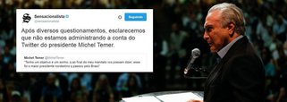 O que fazer quando a realidade é mais surreal do que a ficção? O site Sensacionalista se viu forçado a assumir que não faz a comunicação de Michel Temer nas redes sociais, quando ele postou que sonha em ser lembrado como o maior presidente nordestino de todos os tempos