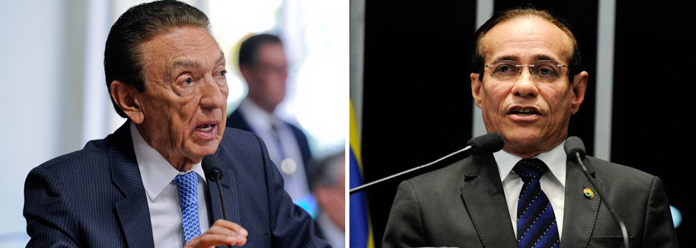 A bancada maranhense no Senado Federal teve comportamento diferente na votação da PEC que congela gastos públicos pelos próximos 20 anos; Edison Lobão (PMDB) e Pinto Itamaraty (PSDB) votaram com o governo; o senador João Alberto (PMDB) preferiu não comparecer à sessão; veja a lista completa dos senadores que votaram contra e dos que votaram a favor
