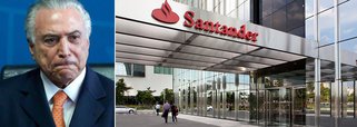 Banco Santander registrou aumento de 4% no lucro líquido de 2016, conforme resultados melhores no Brasil ajudaram a compensar performance mais fraca no Reino Unido; grupo teve  lucro líquido de 6,2 bilhões de euros (US$ 6,65 bilhões) no ano passado; ; segundo padrão contábil espanhol, o Santander apurou lucro líquido de 1,786 bilhão de euros no Brasil em 2016, cifra 9,5%; recessão; se a recessão do governo Michel Temer reduziu empregos e o poder de compra da população, por outro lado, fez com que o Brasil representasse 21% do lucro mundial do conglomerado financeiro