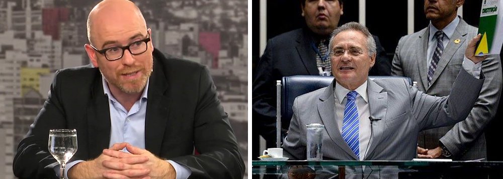 "Quem decidiu a permanência de Renan Calheiros na presidência do senado não foi o STF, mas a junta financeira que nos governa", avalia o filósofo Vladimir Safatle, ressaltando o caráter de manutenção da tramitação da PEC do teto como principal motivação da decisão; "enquanto isto, os brasileiros que lutam para não serem espoliados de seus últimos direitos levam tiros de policiais que invadem igrejas para combater o velho inimigo interno de sempre: o próprio povo brasileiro. Enquanto eles lutam na linha de frente, a claque do domingo finge lutar contra a corrupção, esquecendo de gritar o nome do único "presidente" das últimas décadas a ser pego em flagrante de tráfico de influência. Deve ter sido um lapso"