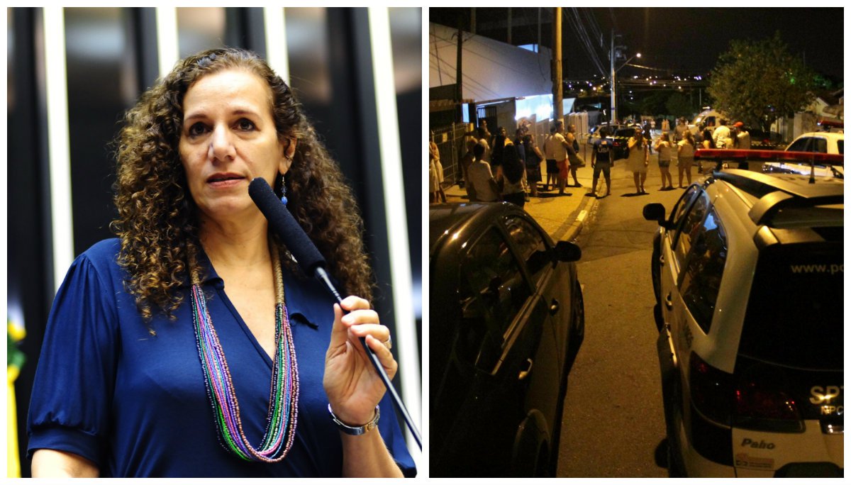 Deputada federal Jandira Feghali (PCdoB-RJ) critica machismo em chacina de São Paulo
