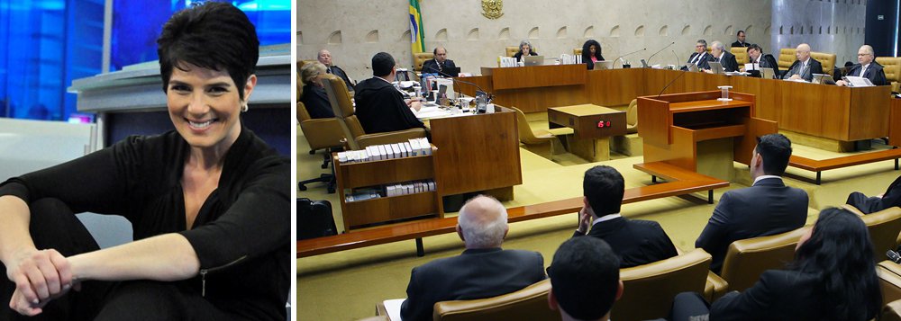 "Meus sentimentos à família do ministro Teori Zavascki. E se o @STF_oficial quiser homenagea-lo minha sugestão é que homologuem tudo amanhã", postou a jornalista em seu Twitter