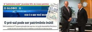 "O pré-sal, sozinho, seria hoje o 15° maior produtor de petróleo do mundo. Gera, por dia, US$ 83 milhões  em valores brutos, ou US$ 30 bilhões de dólares por ano, isso se não aumentasse em uma gota a quantidade de óleo extraído", diz Fernando Brito, editor do Tijolaço; "será que é preciso mais para que se veja que a entrega desta riqueza, como está se fazendo, desavergonhadamente, é um crime de traição nacional?"