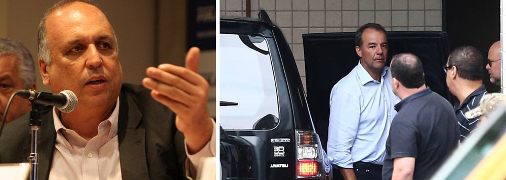 Ex-governador do Rio de Janeiro Sérgio Cabral citou, durante o seu depoimento à Polícia Federal, o nome do atual gestor estadual, Luiz Fernando Pezão, em pelo menos duas ocasiões; segundo Cabral, a reforma do estádio do Maracanã foi iniciada quando Pezão era o secretário de Obras estadual; Pezão ocupou o cargo entre 2007 e 2011; ex-governador foi preso na semana passada sob a acusação de liderar um esquema de corrupção e desvios que teria lesado os cofres públicos em cerca de R$ 224 milhões; ele também negou as suspeitas e disse ter a "consciência tranquila quanto às mentiras absurdas"