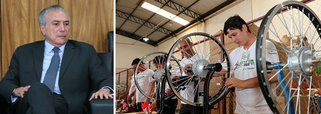 Produção de bicicletas no Brasil caiu 11,5% em 2016, na comparação com 2015; segundo levantamento divulgado pela Abraciclo, associação dos fabricantes, foram 669.729 unidades ante 757.045 produzidas no ano anterior; vice-presidente do segmento de Bicicletas da entidade, João Ludgero, credita a queda a "dificuldades do contexto econômico nacional"; em 2016, além na produção de bicicleta, a depressão econômica provocada por Michel Temer e Henrique Meirelles derrubaram também a fabricação de automóveis em 11,2%, e de motocicletas em 30%