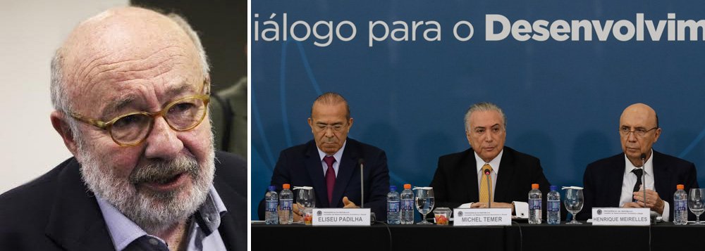 Jornalista Ricardo Kotscho afirmou nesta terça-feira, 22, que a primeira reunião do chamado "Conselhão" sob a gestão de Michel Temer não discutiu um dos principais problemas que o país enfrenta no momento: o desemprego e a violência; "Para estes milhões de brasileiros que acordam todo dia sem ter para onde ir nem cartão para bater, e sem saber como vão botar comida na mesa, tanto faz se Geddel sai ou fica", afirma; "Em Brasília, neste momento, políticos e empresários flagrados pela Lava Jato em tenebrosas transações só pensam numa lei de anistia para o caixa dois e acordos de leniência para salvar a própria pele"