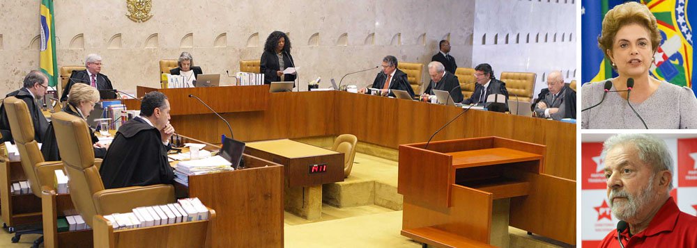 O colunista do 247 Emir Sader critica a participação do Supremo Tribunal Federal no golpe que derrubou a presidente Dilma Rousseff sem que houvesse comprovação de crime; "Com seu silêncio, sacramentou sua responsabilidade com a ruptura da democracia no Brasil, da qual deveria ser o zelador", afirma; ele cita a decisão que impediu Lula, "sem ser réu de qualquer processo", de assumir a Casa Civil no governo Dilma, "mas permite que 15 ministros do governo Temer façam isso"; "Um STF como esse tornou-se uma vergonha para a democracia brasileira. Desonra a função que deveria ter de guardião da Constituição, violada semanalmente pelo governo golpista e por seu Congresso corrupto. Degrada a função do Judiciário"