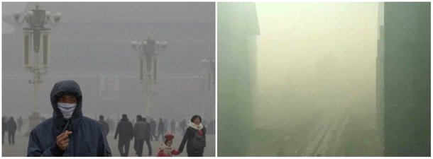 O ano de 2017 começa com Pequim e dezenas de outras cidades no centro e no norte da China com níveis altíssimos de poluição no ar e mais de 300 voos atrasados ou cancelados no país por esse motivo