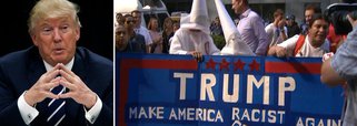 Jornal do grupo Ku Klux Klan declarou apoio ao candidato republicano Donald Trump na corrida presidencial norte-americana, dizendo que os Estados Unidos se tornaram grandes porque foram uma república branca e cristã; campanha de Trump rejeitou o apoio do grupo; "Essa publicação é repulsiva, e as suas visões não representam as dezenas de milhões de norte-americanos unidos na nossa campanha", disse o comitê; KKK é o grupo supremacista branco mais antigo dos EUA, com raízes no período de reconstrução do sul que se seguiu à Guerra Civil