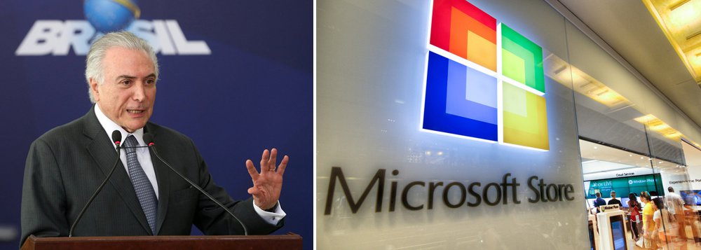 Enquanto faz discurso de responsabilidade nos gastos, o governo de Michel Temer quer trocar os softwares livres e de código aberto, que são grátis, usados desde o governo Lula, pelos pagos - e caros - da Microsoft; "Nenhum argumento técnico justifica esta mudança. No mínimo será um custo desnecessário na casa das centenas de milhões de reais", critica o jornalista Pedro Doria, da área de tecnologia, em artigo no Estadão; "Em um tempo de cortes de gastos, é inconcebível que se torre dinheiro com um único fornecedor para resolver problemas que não existem", diz ele