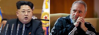 Governo de Pyongyang envia delegação de alto nível para funeral do revolucionário cubano. Líderes norte-coreanos dizem que "relações fraternais de amizade" com Cuba permanecerão para sempre. O líder norte-coreano, Kim Jong-un, enviou uma coroa de flores à embaixada cubana no país