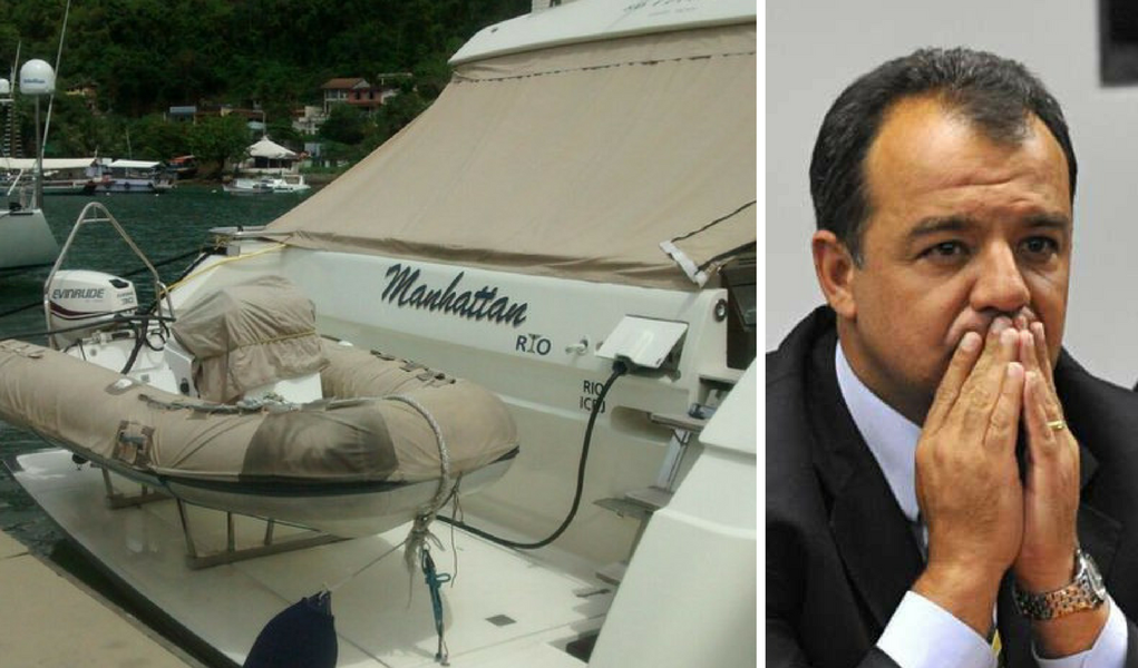 O depoimento de um marinheiro à operação Calicute, que investiga corrupção em obras no Rio e levou à prisão o ex-governador Sérgio Cabral (PMDB), reforça uma convicção que os agentes já tinham: o iate Manhattan, que custou R$ 5 milhões, pertence ao peemedebista, embora oficialmente esteja em nome da empresa MPG Participações, de Paulo Fernando Magalhães Pinto Gonçalves (ex-assessor de Cabral); embarcação, que era usada por Cabral e sua família, foi apreendida pela Polícia Federal na última quinta-feira