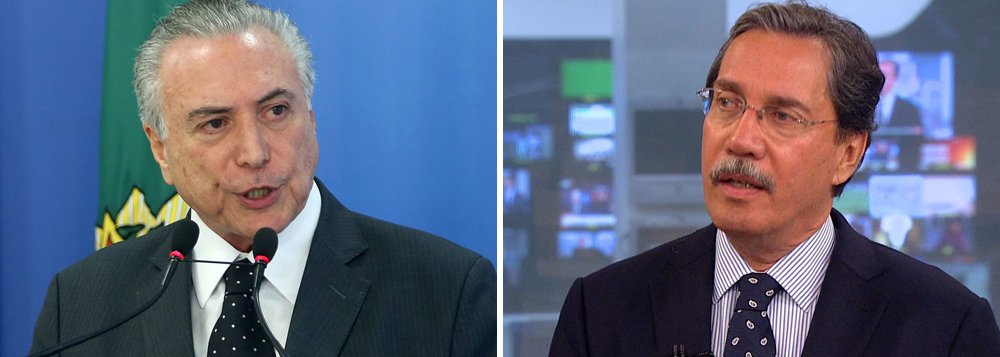 ‘A interinidade está fazendo mal ao novo governo. Os “profissionais” da política, como eram conhecidos os caciques do PMDB, estão errando mais do que se previa’, diz Merval Pereira; ele cita a decisão do presidente interino Michel Temer de suspender as nomeações em estatais e fundos de pensão, até que seja aprovada uma legislação que proíba interferências políticas nas escolhas; “Aparentemente é uma decisão correta, mas na prática demonstra apenas a falta de independência que o presidente tem para nomear membros de seu governo”