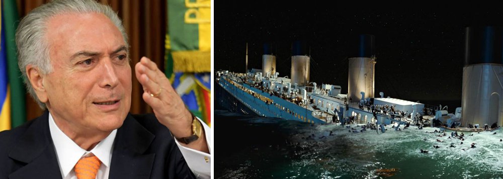 “Vamos sair da crise, alcançar o crescimento e o pleno emprego”, disse Michel Temer, na noite de ontem; “O Brasil tem capacidade de se reerguer”, afirmou; no entanto, em seus sete meses de governo, a recessão se aprofundou e 2017 já está perdido