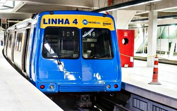 O MetrôRio informou na manhã desta terça-feira que a Linha 4 do modal, que liga Ipanema à Barra da Tijuca, funcionará também aos sábados a partir do dia 5 de novembro; a segunda etapa de expansão do sistema possibilita a abertura do serviço ao público em mais um dia na semana, com o mesmo horário de funcionamento dos dias úteis: das 6h às 21h; transferência entre linhas ocorre na estação General Osório