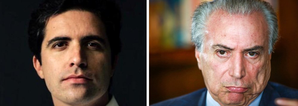 "O governo quer obrigar os brasileiros a contribuir durante 49 anos para ter direito à aposentadoria integral. Temer obteve o benefício aos 55 anos de idade. Pela regra que deseja impor aos outros, ele precisaria ter começado a trabalhar aos 6, o que o impediria de frequentar as aulas de alfabetização", diz o colunista Bernardo Mello Franco