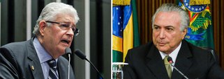 Senador Roberto Requião (PMDB-PR) abriu fogo nesta sexta-feira, 16, contra o pacote econômico anunciado por Michel Temer (PMDB); segundo o parlamentar, as medidas só ajudam os bancos; "O pacote econômico é mais um favor para bancos. No mesmo caminho da PEC 55", disparou; para Requião, o governo avança no FGTS para tirar riscos dos bancos enquanto ferra o trabalhador de todos os modos que pode; leia íntegra das medidas