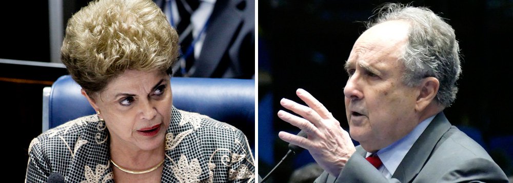 "Michel Temer foi escolhido para ser meu vice porque supúnhamos que ele era integrante do PMDB democrático, progressista e transformador. Mas isso começou a mudar entre o fim do primeiro mandato e o início do segundo. Eu lamento muito por ter construído essa hipótese de que o vice representava o centro democrático que até então havia dado governabilidade ao país", disse a presidente Dilma Rousseff na noite de ontem, quando foi questionada por Cristovam Buarque (PPS-DF)