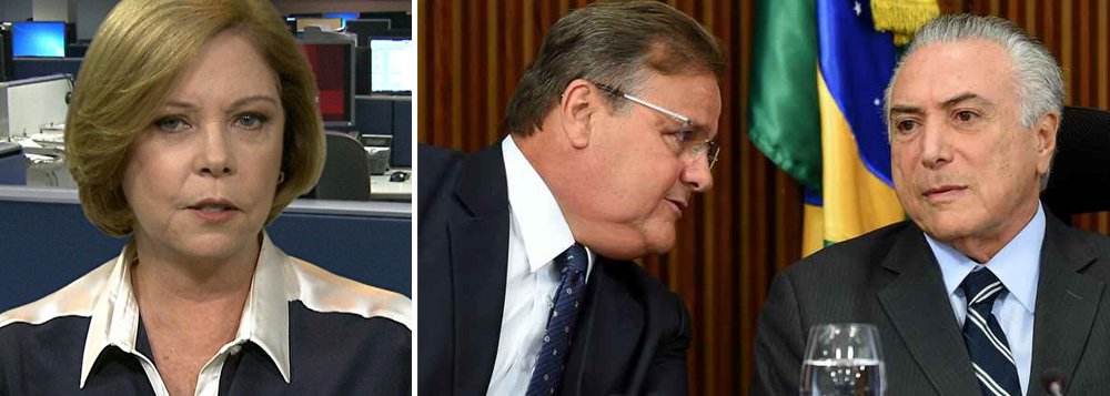 "Convenhamos, não é trivial que o secretário de Governo seja acusado por outro ministro de fazer pressão a favor de um empreendimento imobiliário no seu Estado, a Bahia, e no qual ele tem interesse direto", diz a colunista Eliane Cantanhêde, que já vê o governo Temer como uma "casa de enforcados"; manter Geddel no cargo queima Temer até entre os aliados de primeira hora do golpe de 2016