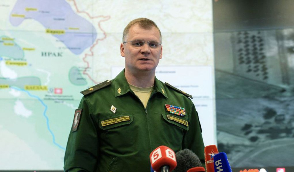 Igor Konashenkov, port-voz do Ministério da Defesa da Rússia
