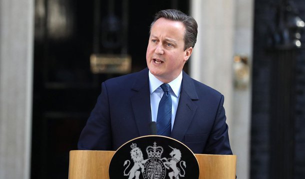 O primeiro-ministro britânico, David Cameron, disse que irá deixar o cargo na quarta-feira, abrindo caminho para que a ministra do Interior, Theresa May, assuma a função no mesmo dia