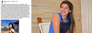 Carolina Costa publicou, nas redes sociais, uma homenagem a sua irmã, Mariana Costa, a quem chama de “meu amor, minha líder, caçula mais adulta, minha conselheira”; Mariana foi encontrada nesta segunda-feira (14), pelas filhas de 11 e 9 anos, morta com sinais de asfixia em seu apartamento; ela foi assassinada pelo cunhado, Lucas Porto, que está preso e confessou o crime; ambas são sobrinhas do ex-presidente e ex-senador, José Sarney