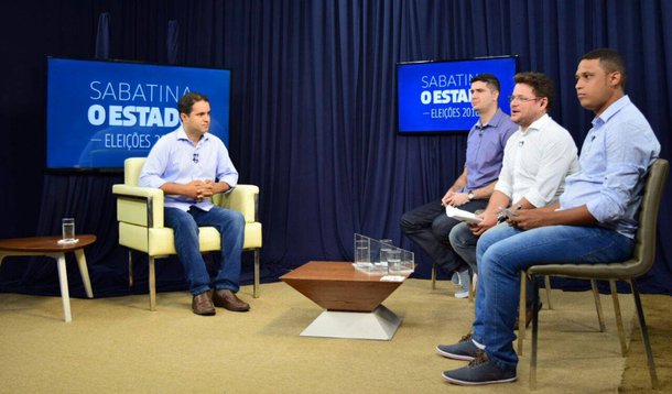 O prefeito de São Luís e candidato à reeleição, Edivaldo Holanda Junior PDT), enfatizou durante “Sabatina” do jornal O Estado do Maranhão os avanços e ações realizados em sua gestão, que tem como principal objetivo melhorar a qualidade de vida dos ludovicences; “Estamos transformando vidas com ações em toda a cidade”, observou ao responder questões sobre saúde, mobilidade urbana, educação, meio ambiente e infraestrutura