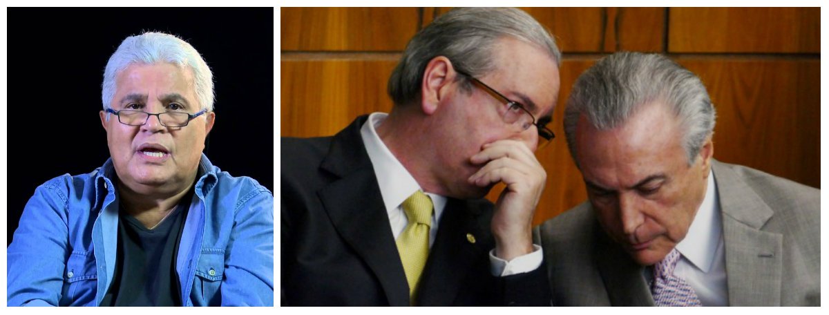 "Cunha acumula segredos que poderão pôr o governo a pique, além de provocar um terremoto na Câmara. Ali, mais de uma centena de deputados deve favores milionários a ele. Alguns devem a própria eleição", diz o colunista Ricardo Noblat, do Globo; segundo o jornalista, "Temer conhece parte desses segredos" e hoje comanda um governo "refém do medo" por saber que, "em torno dele, muitos cairão ao primeiro sopro"; segundo ele, Cunha cogita fazer uma delação para abrandar sua pena, da esposa Cláudia Cruz e da filha Danielle Dytz