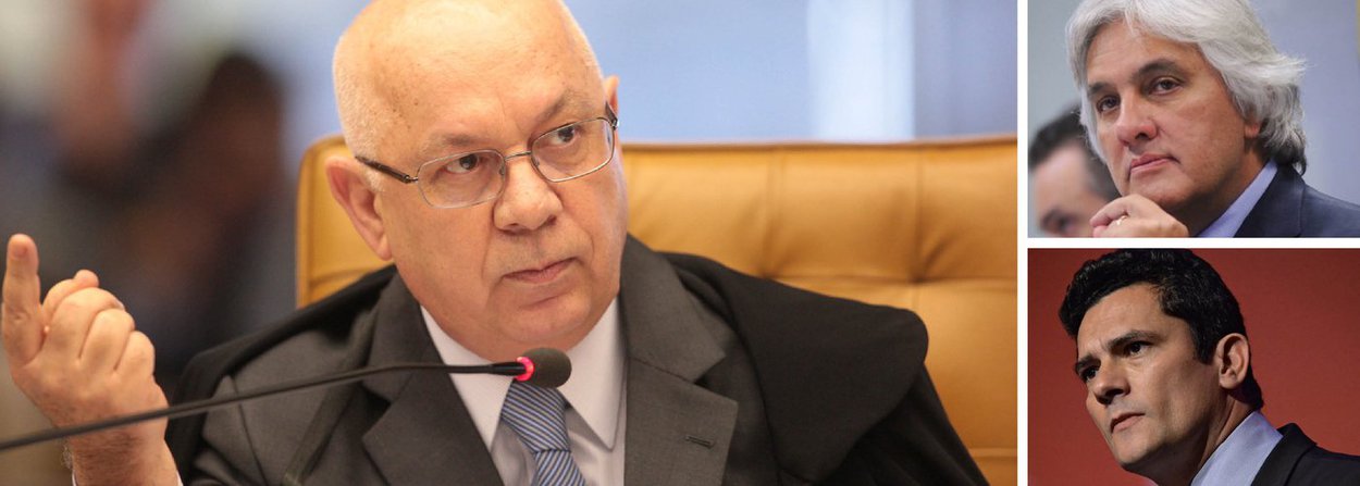 O ministro Teori Zavascki encaminhou para o juiz Sérgio Moro inquérito sobre Delcídio do Amaral, acusado de corrupção passiva e lavagem de dinheiro; o ministro ainda retirou o sigilo envolvendo o caso do ex-senador, que foi cassado em maio, e afastou a tramitação oculta do processo