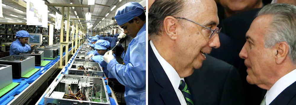 A prévia do Índice de Confiança da Indústria (ICI) registrou queda em outubro, com piora tanto das expectativas quanto da percepção do cenário atual, de acordo com dados divulgados nesta segunda-feira pela Fundação Getulio Vargas (FGV); o resultado preliminar do ICC apontou recuo de 1,3 ponto na comparação com setembro, o que confirma o aprofundamento da recessão Temer-Meirelles