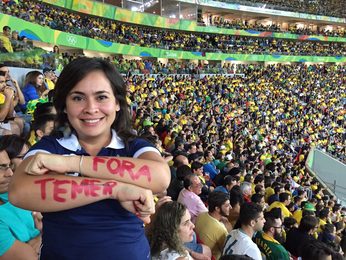 A repressão nas olimpíadas é o coroamento de um processo ilegítimo de afastamento de uma presidenta democraticamente eleita, o qual não tem a menor cerimônia de pisotear a Constituição e o Estado Democrático de Direito