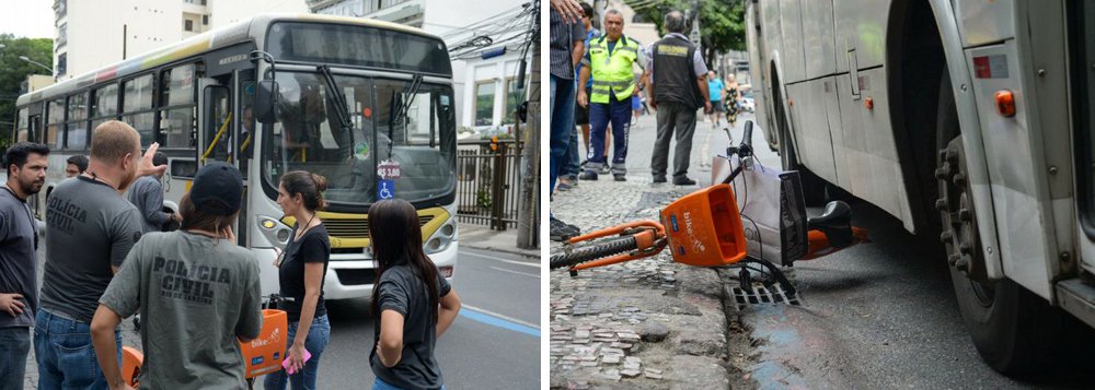 A Prefeitura do Rio de Janeiro pode ser responsabilizada pela morte da ciclista Júlia Rezende, que morreu atropelada por um ônibus na Rua São Clemente, em Botafogo, na Zona Sul; de acordo com a perícia feita pela Polícia Civil, a jovem de 19 anos teria se desequilibrado em um desnível no asfalto; a polícia informou que, no trecho onde a ciclista foi atropelada, a faixa exclusiva do BRS fica mais estreita, problema, que, aliado às más condições do asfalto, teria sido determinante para provocar o atropelamento; como consequência, a Prefeitura do Rio pode ser responsabilizada; o motorista não parou após o acidente