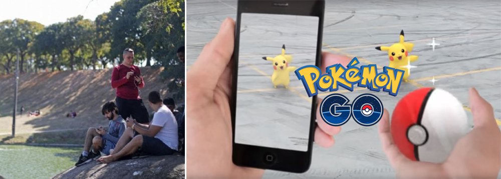 Esqueça vôlei de praia, futebol tênis etc.; o game Pokémon Go está disputando com a Olimpíada Rio 2016 o título de jogo mais popular do momento entre jovens brasileiros; centenas deles tomaram um parque do Rio nesta sábado com seus smartphones nas mãos à caça de criaturas virtuais no jogo de realidade aumentada que se tornou febre no Brasil desde que foi lançado, dois dias antes da abertura da Olimpíada; "Fui para um jogo de futebol para ver o Brasil enfrentar a Suécia, mas depois que começou o Pokémon Go, eu perdi o interesse", disse a estudante Lourdes Durmo, na Quinta da Boa Vista