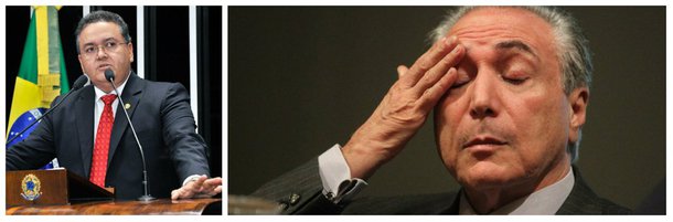 Se, de um lado, a presidente eleita Dilma Rousseff foi ao Senado e fez um discurso histórico em defesa da democracia, de outro, o interino Michel Temer negociou barganhas e favores nos bastidores da política; de acordo com a jornalista Natuza Nery, ele prometeu ao senador Roberto Rocha (PSB-MA) uma diretoria no Banco do Nordeste; em seu discurso de ontem, Jorge Viana (PT-AC) colocou o dedo na ferida, ao dizer que vários dos "juízes" do Senado se beneficiam da própria decisão; é o caso por exemplo de José Aníbal (PSDB-SP), suplente de José Serra e amigo de Dilma há 50 anos, mas que votará pelo golpe porque só fica no Senado se o golpe vingar