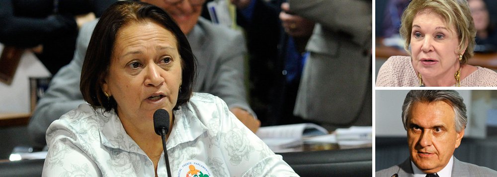 Senadora apresentou requerimento na Comissão da Educação e Cultura em que convidava os ministros interinos da Educação, da Fazenda e do Planejamento para dar explicações sobre a redução de recursos para a área; segundo ela, porém, os senadores Ronaldo Caiado, Marta Suplicy e Pedro Chaves tentaram derrubar a sessão; "É revoltante ver um governo, através de alguns senadores, pedir verificação de quórum para derrubar a reunião da comissão. Além de golpista, esse governo tem medo de dialogar com o povo, com os gestores e com os movimentos sociais", protestou; assista