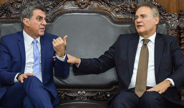 Líderes de partidos da base aliada e da oposição articulam um acordo para barrar no plenário o pedido de prisão feito pela Procuradoria-Geral da União contra o presidente do Senado, Renan Calheiros e do senador Romero Jucá, ambos do PMDB; caso haja aval do Supremo Tribunal Federal, a prisão dos parlamentares depende da aprovação do Senado; lideranças afirmam que as gravações feitas por Sérgio Machado, ex-Transpetro, não são suficientes para a prisão 