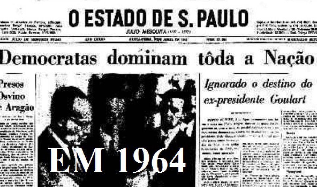 O Estadão é uma arma política da direita brasileira, não é um órgão de imprensa. Há mais de um século atua para eleger ou derrubar governos com vistas a lucrar financeiramente