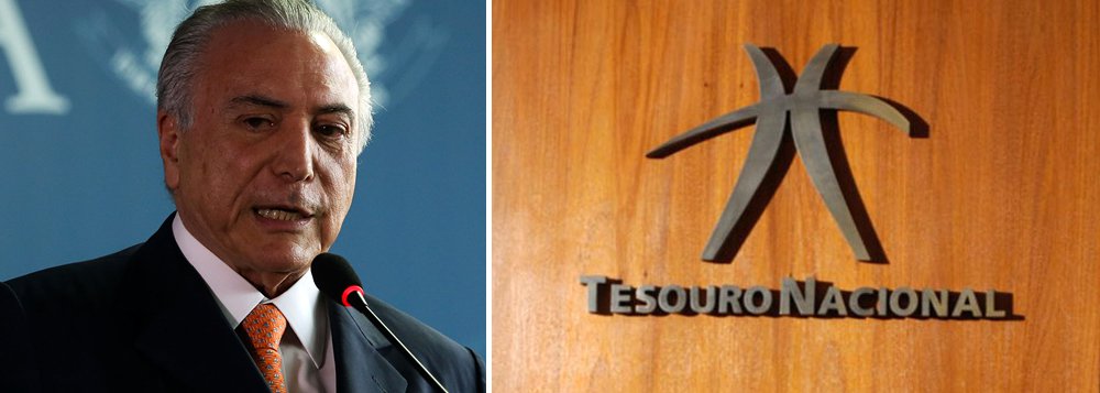 Tesouro nacional informou que a dívida pública federal subiu 2,77% em junho na comparação com maio, chegando a R$ 2,959 trilhões, maior crescimento desde junho de 2015; no mesmo período, a dívida pública mobiliária interna subiu 3,41%, a R$ 2,838 trilhões; o crescimento da dívida pública aconteceu em função da emissão líquida de R$ 62,42 bilhões e pelo pagamento de juros de R$ 31,28 bilhões