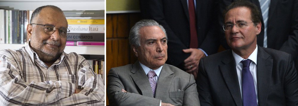 Colunista Jorge Bastos Moreno, um dos mais próximos jornalistas do presidente interino Michel Temer, avisa neste sábado, 23, que se Temer resolver vetar a indicação do deputado Marx Beltrão (PMDB-AL), réu no STF, para o Ministério do Turismo, apadrinhado do presidente do Senado, Renan Calheiros (PMDB), sofrerá retaliações; "Se prevalecer, como parece, o veto a Beltrão, a quase um mês da votação do impeachment, Temer sabe que até lá vai viver em um verdadeiro inferno de ameaças e chantagens. É essa briga que o governo avalia se, a esta altura, vale ou não comprar", afirma