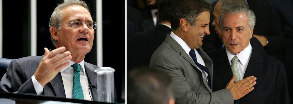 "Muito mais importantes que a troca de farpas com Eduardo Cunha – os dois não se cruzam há milênios – as declarações de Renan Calheiros sobre a 'pressa' no encaminhamento ao Congresso da 'reforma' da Previdência são um sinal da disputa de poder sobre Michel Temer, entre o presidente do Senado e os tucanos, apoiados por sua artilharia de mídia", escreve o jornalista Fernando Brito, do Tijolaço