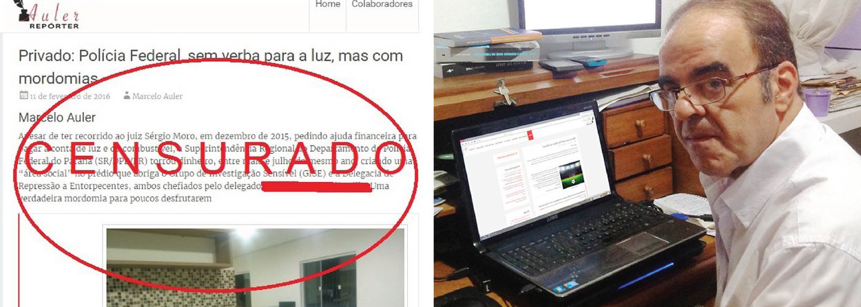 A advogada Márcia Eveline Mialik Marena em petição ajuizada nesta terça (31), pediu à juíza Vanessa Bassani uma ação coercitiva contra o jornalista Marcelo Auler por noticiado a decisão dela determinando a suspensão de oito reportagens e a proibição de “divulgar novas matérias em seu blog com conteúdo capaz de ser interpretado como ofensivo”; a petição foi apresentada na ação de indenização por danos morais contra o editor desta página em nome do delegado federal Maurício Moscardi Grillo; nela, em nome do delegado, foi pedido ainda a decretação do segredo de Justiça na ação, para evitar o acesso da imprensa; a juíza rejeitou o segredo de justiça “por falta de amparo legal” e não se manifestou sobre os outros pedidos