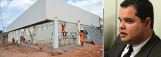 A obra de construção da ‘Entrada Única’ do Complexo Penitenciário de São Luís começa a entrar em sua fase final. Os trabalhos, cuja mão de obra tem a participação de 10 internos, já estão 70% concluídos; o objetivo é tornar mais eficientes os procedimentos de segurança interna prisional; “O Complexo Penitenciário de São Luís, em breve, vai operar, em sua totalidade, no método unificado, a exemplo da maioria das unidades prisionais de Gericinó, no Rio de Janeiro. Trata-se de um modelo, no qual o controle de acesso não guarde hierarquia com seus diretores, ou seja, todos os servidores serão submetidos, obrigatoriamente, aos mesmos rigores de revista técnica, não vexatória”, explicou o secretário Murilo Andrade de Oliveira