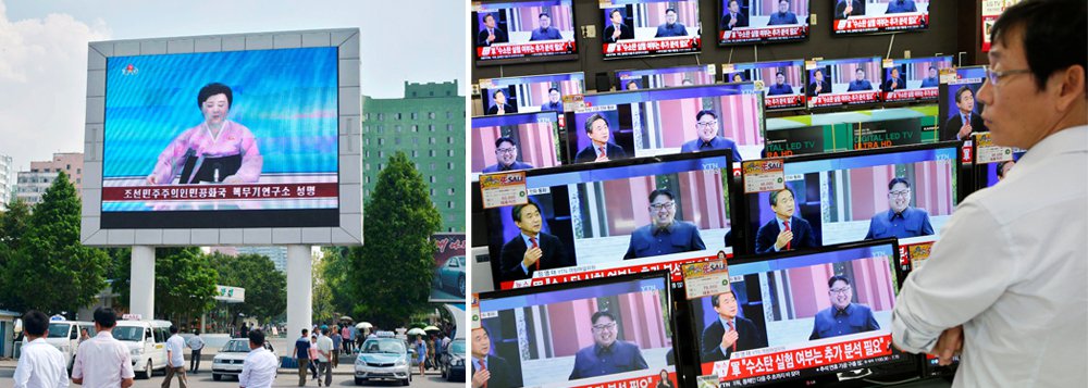 A explosão, na comemoração dos 68 anos da fundação da Coreia do Norte, foi mais poderosa que a bomba detonada em Hiroshima, de acordo com estimativas, e gerou condenações dos Estados Unidos, assim como da China, principal aliado de Pyongyang