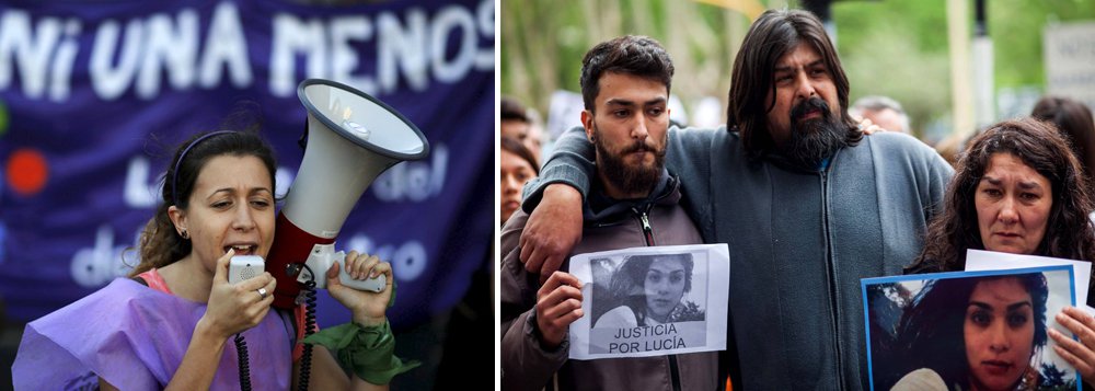 Primeiro protesto contra o feminicídio na Argentina está agendado para esta quarta-feira (19) nas cidades de Buenos Aires, Santa Fé, Mendonça, Mar del Plata, San Salvador de Jujuy, La Plata, Rio Gallegos e San Fernando del Valle de Catamarca, onde estão previstas diversas manifestações; mobilizações - que envolvem "ruidaço", passeatas e paralisação de atividades em todo o país - ocorrem em resposta aos recentes casos de feminicídio registrados recentemente no país
