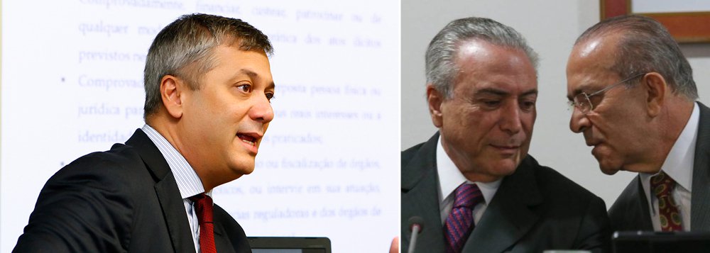 "Os fatos denunciados pelo ex-titular da Advocacia Geral da União Fábio Medina Osório estão capitulados no item II do artigo 4º. da Lei 1079 que define os crimes de responsabilidade do presidente da República: 'São crimes de responsabilidade os atos do Presidente da República que atentarem contra a Constituição Federal, e, especialmente, contra: o livre exercício do Poder Legislativo, do Poder Judiciário e dos poderes constitucionais dos Estados'", resgata Alex Solnik, colunista do 247; "A entrevista de Osório à Veja fornece indícios suficientes para se investigar se Eliseu Padilha e o próprio presidente atentaram contra 'o livre exercício do Poder Judiciário'. Esse, sim, é um crime de responsabilidade muito bem caracterizado"